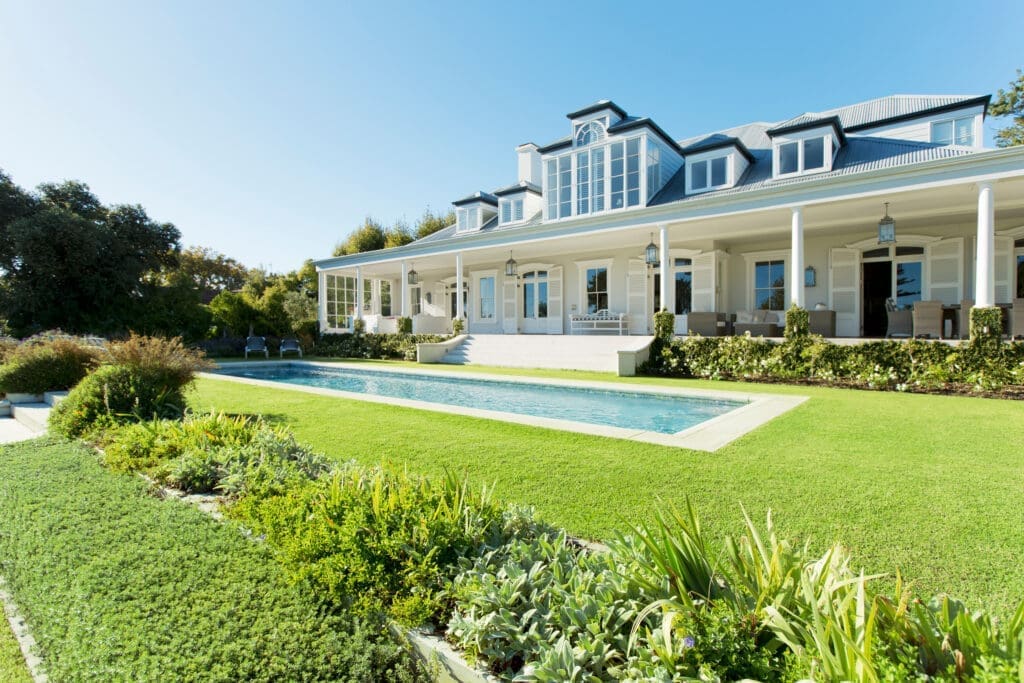east facing garden