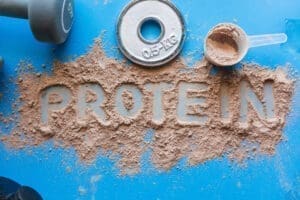 Protein shake, clear protein